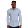 Stripes Blue Shirt : Business