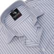 Stripes Blue Shirt : Business