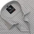 Stripes Gray Shirt : Business