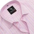 Stripes Peach Shirt : Business