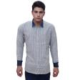 Stripes Blue Shirt : Business