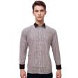 Stripes Maroon Shirt : Business