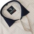 Checks Fawn Shirt : Business