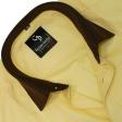 Self Design Lemon Shirt : Business
