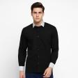 Plain Black Shirt : Business