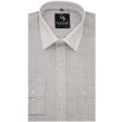Self Design Gray Shirt : Business