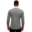 Self Design Gray Shirt : Business