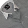 Self Design Gray Shirt : Business