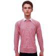 Self Design Red Shirt : Business