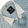 Stripes Green Shirt : Business