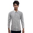 Stripes Gray Shirt : Business