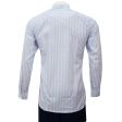 Stripes Blue Shirt : Business