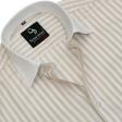 Stripes Fawn Shirt : Business
