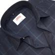 Checks Dark Blue Shirt : Ditto