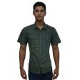 Checks Green Shirt : Ditto