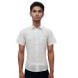 Self Design White Shirt : Ditto