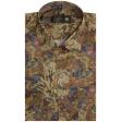 Print Brown Shirt : Ditto
