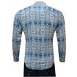 Print Blue Shirt : Ditto