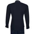 Combination Navy Blue Shirt : Ditto