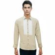 Combination Beige Shirt : Ditto