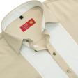 Combination Beige Shirt : Ditto