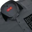 Combination Dark Gray Shirt : Ditto