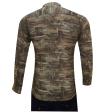 Print Khakhi Shirt : Party