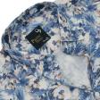 Print Blue Shirt : Party