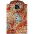 Print Rust Shirt : Party