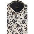 Print Cream Shirt : Party