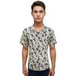 Print Cream Shirt : Party