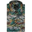 Print Gray Shirt : Party