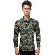 Print Gray Shirt : Party