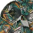 Print Gray Shirt : Party