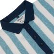 Stripes Aqua Blue T-shirt : Regular