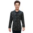Print Black Shirt : Party