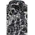 Print Black Shirt : Party