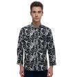 Print Black Shirt : Party