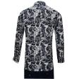Print Black Shirt : Party