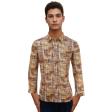 Print Gray Shirt : Party