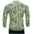 Print Green Shirt : Party