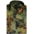 Print Green Shirt : Party