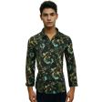 Print Black Shirt : Party