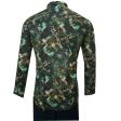 Print Black Shirt : Party