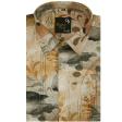 Print Cream Shirt : Party