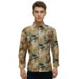 Print Cream Shirt : Party