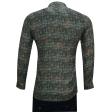 Print Gray Shirt : Party