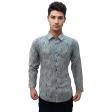 Print Light Gray Shirt : Party