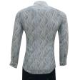 Print Light Gray Shirt : Party