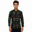 Print Black Shirt : Party